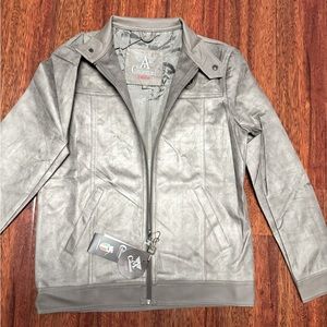 This is a women’s leather jacket and it is also brand new